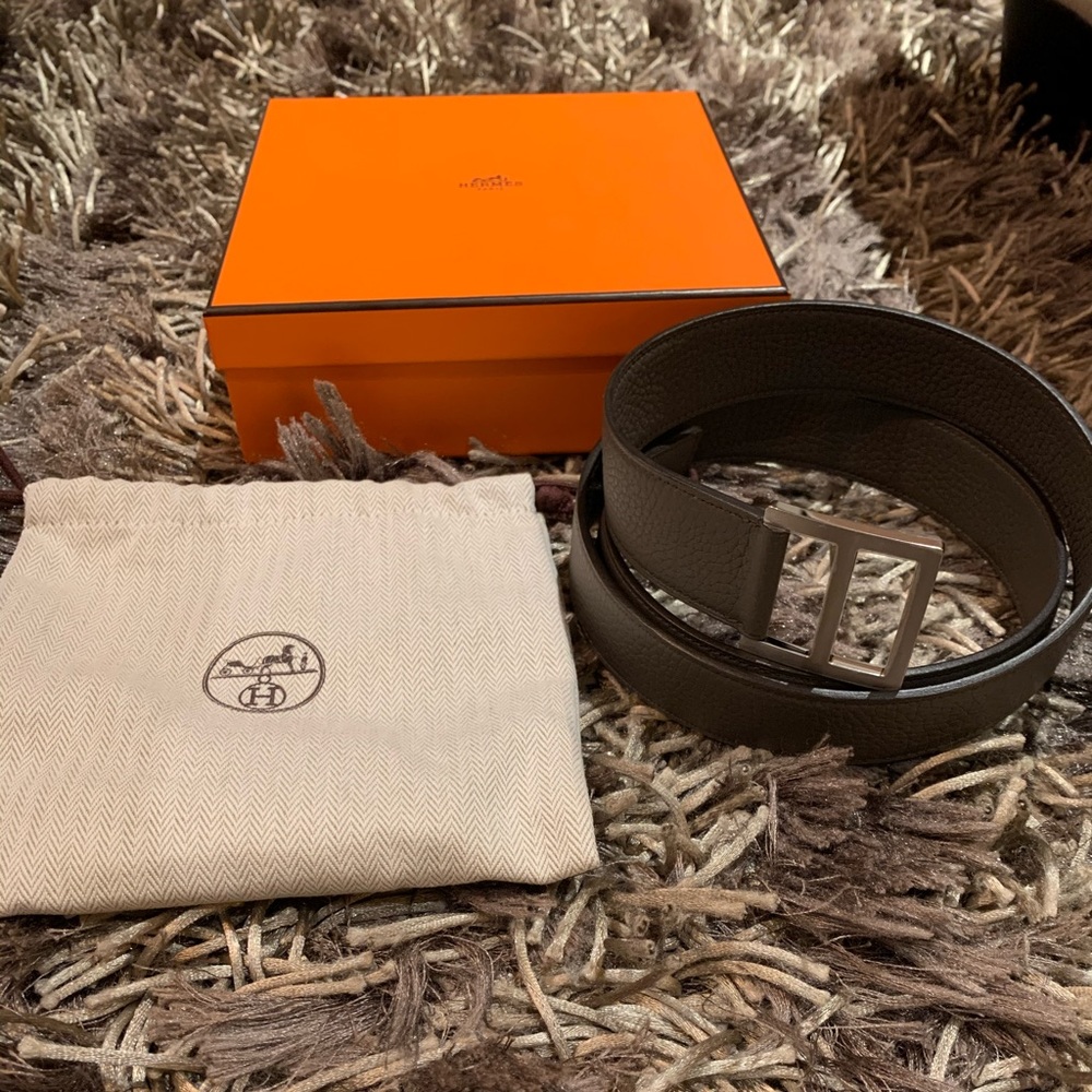 Hermes Nomade Clemence Belt 95 cm